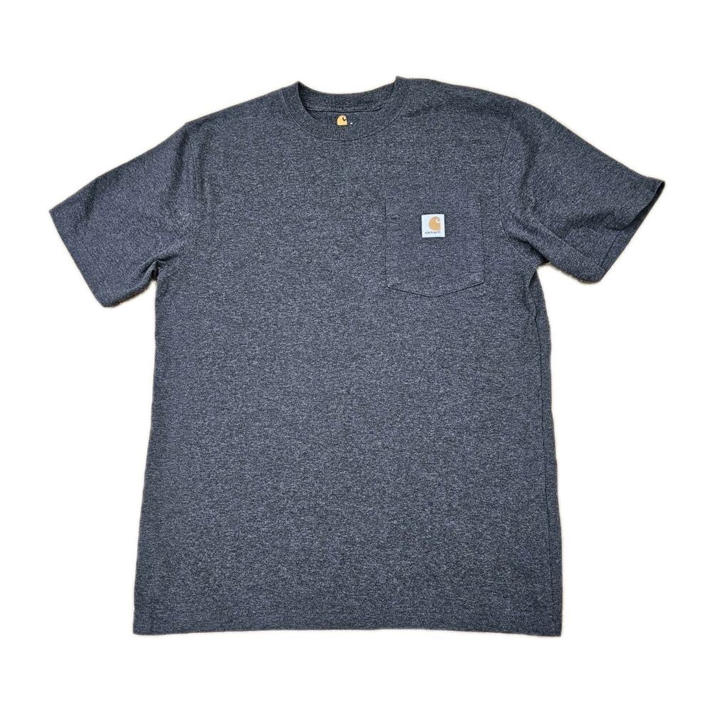 Carhartt T Shirt Original Fit Workwear Pocket Men's Small Gray
